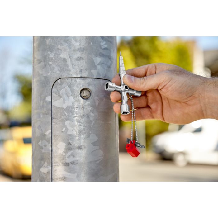 Ключ KNIPEX для електрошаф, професійний (00 11 04) зображення 5