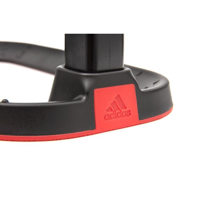 Упори для віджимань Adidas Performance Push Up Bars ADAC-12232 Чорний/Червоний (885652021579) зображення 2