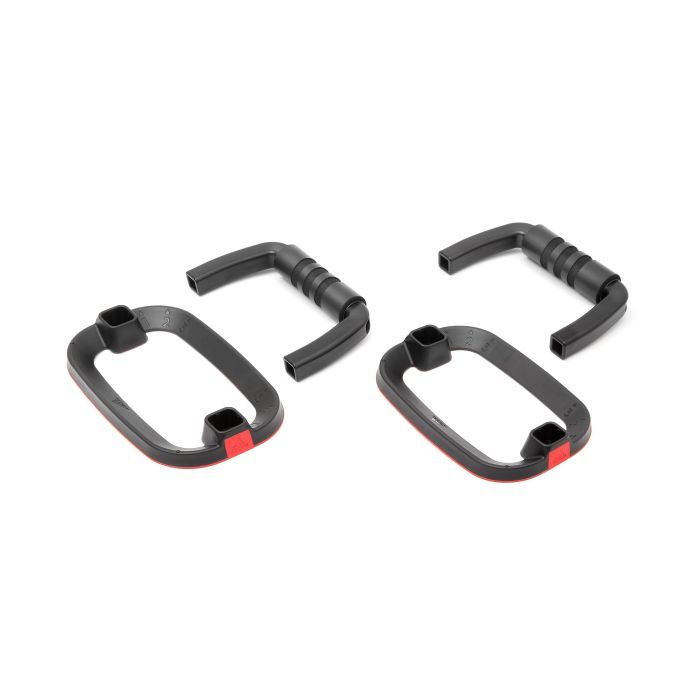 Упори для віджимань Adidas Performance Push Up Bars ADAC-12232 Чорний/Червоний (885652021579) зображення 3