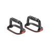 Упори для віджимань Adidas Performance Push Up Bars ADAC-12232 Чорний/Червоний (885652021579)