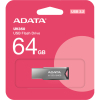 USB флеш накопичувач ADATA 64GB UV350 Metallic USB 3.2 (AUV350-64G-RBK) зображення 5