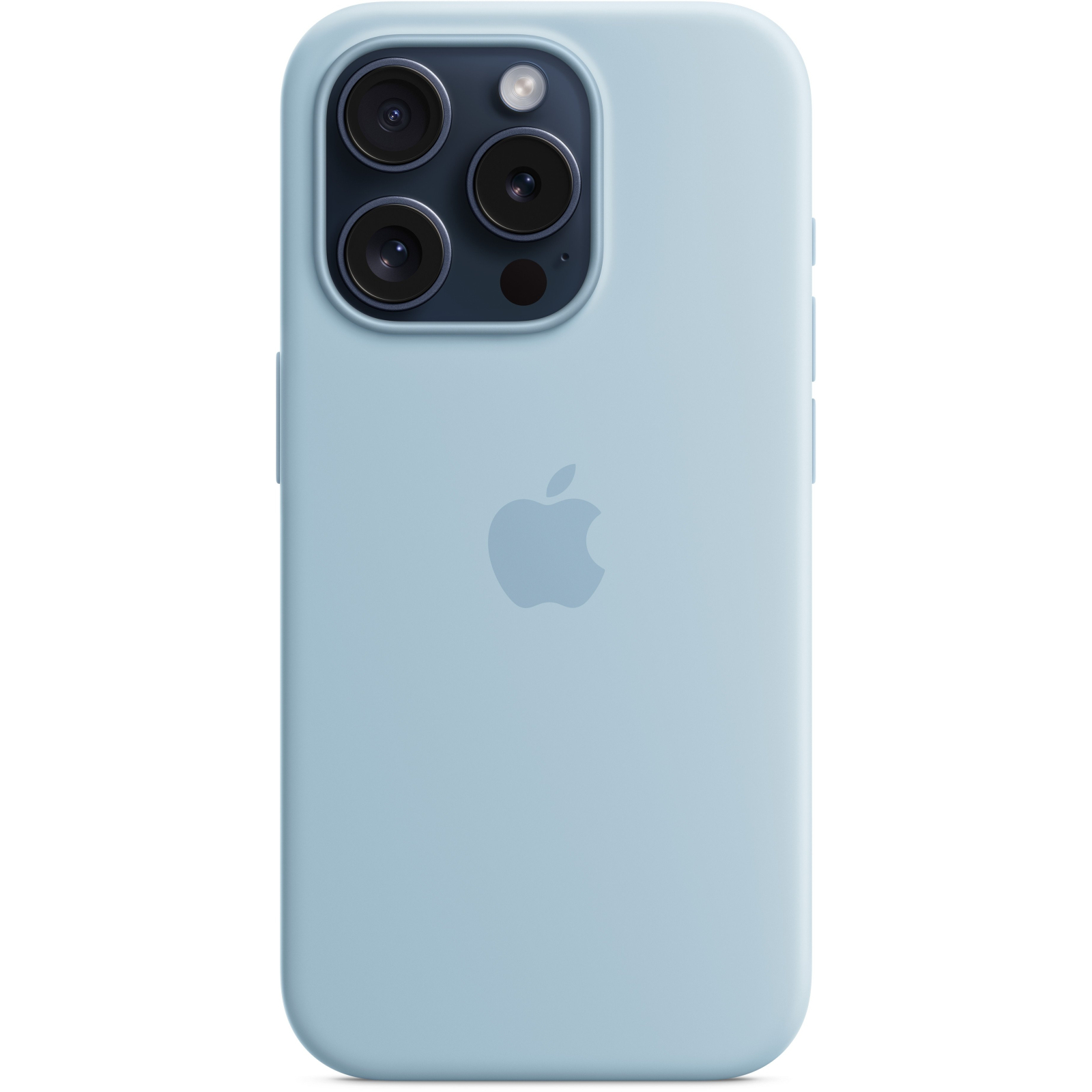 Чехол для мобильного телефона Apple iPhone 15 Pro Silicone Case with MagSafe - Light Blue,Model A3125 (MWNM3ZM/A) изображение 4