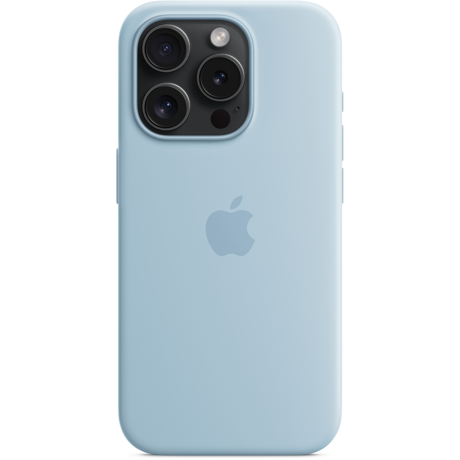 Чехол для мобильного телефона Apple iPhone 15 Pro Silicone Case with MagSafe - Soft Mint,Model A3125 (MWNL3ZM/A) изображение 5