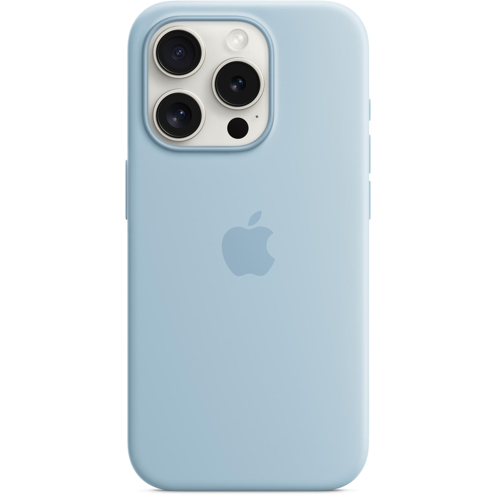 Чехол для мобильного телефона Apple iPhone 15 Pro Silicone Case with MagSafe - Soft Mint,Model A3125 (MWNL3ZM/A)
