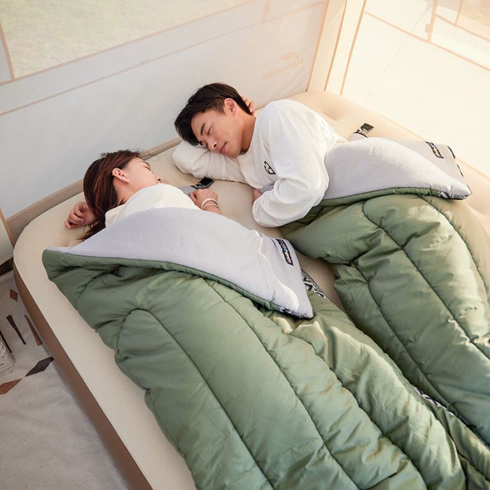 Спальный мешок Naturehike L150 NH20MSD05 (13°C) правий, темно-зелений (6976023921209-R) изображение 2