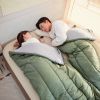 Спальный мешок Naturehike L150 NH20MSD05 (13°C) лівий, темно-зелений (6976023921209-L) изображение 2