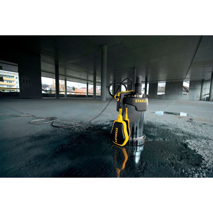 Дренажный насос Stanley 0.75 кВт, для чистой воды, 11000 л/ч, н (SXUP750XCE) изображение 3