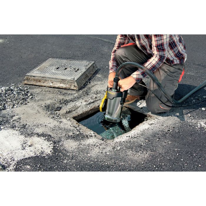Дренажный насос Stanley 0.75 кВт, для чистой воды, 11000 л/ч, н (SXUP750XCE) изображение 5