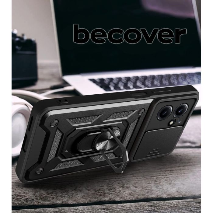 Чохол до мобільного телефона BeCover Military Infinix Smart 8 (X6525) Black (710671) зображення 3