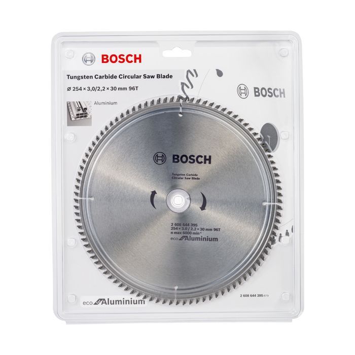 Диск пильный Bosch Eco for Aluminium 254x3x30-96T (2.608.644.395) изображение 2