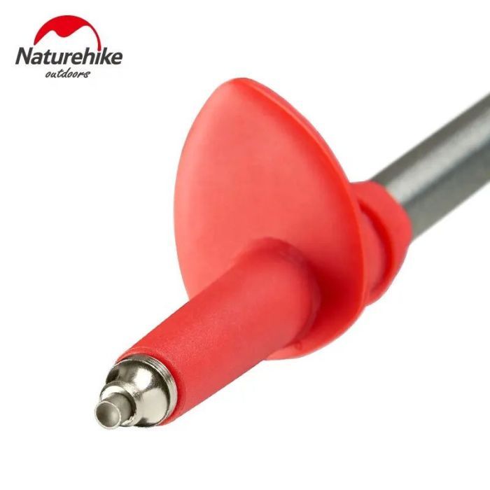 Треккинговые палки Naturehike ST06 NH17D006-D 3-секційна біла 1 шт (6927595748589) изображение 4