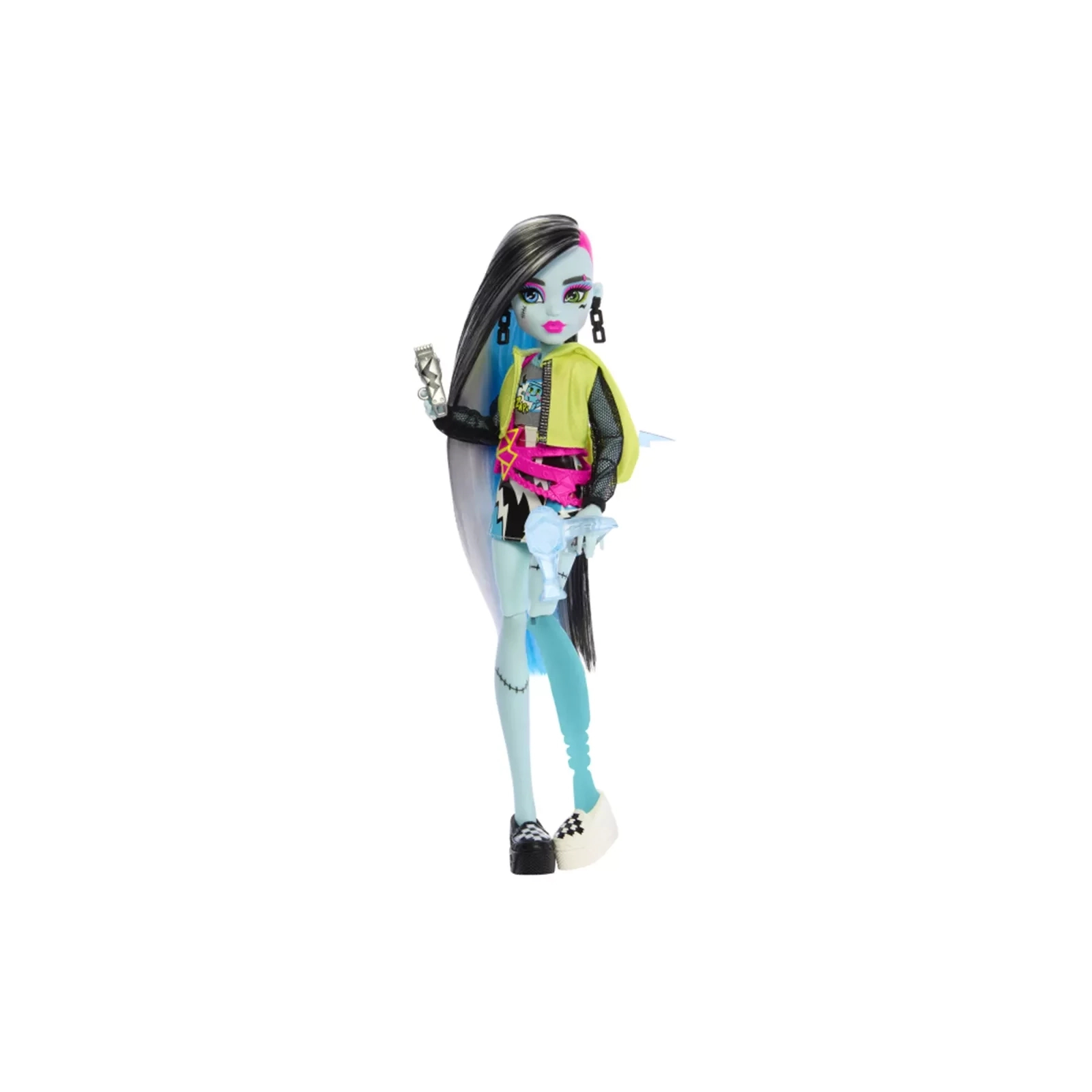 Кукла Monster High Неоновые и бомбезные Ужасно-секреты Фрэнки (HNF79) изображение 3