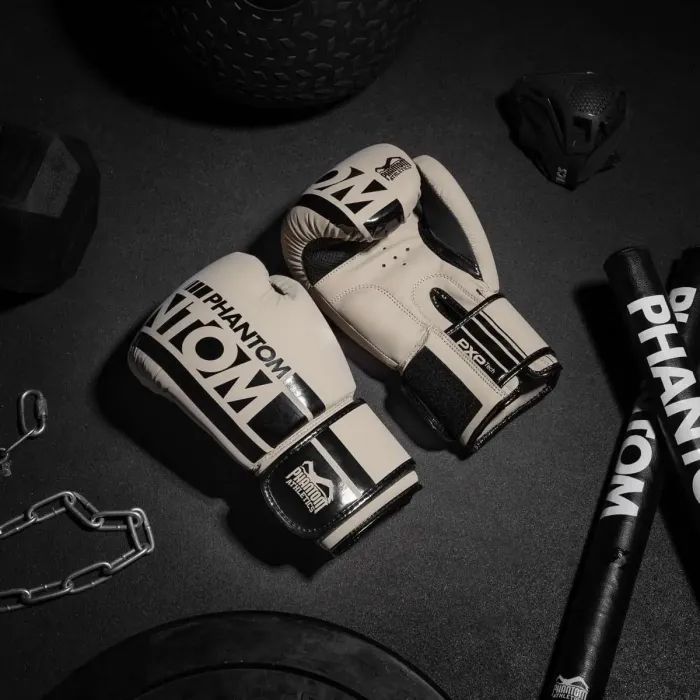 Боксерские перчатки Phantom Apex Sand 14 унцій (PHBG2403-14) изображение 8