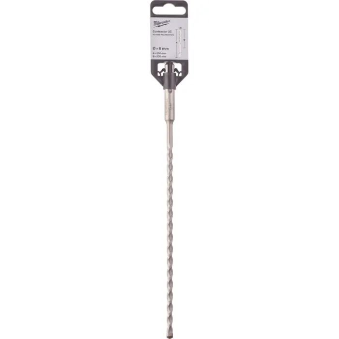 Бур Milwaukee SDS+ CONTRACTOR 8x260 (1 шт) (4932471230) изображение 2