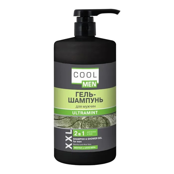 Гель для душа Cool Men Ultramint 2 в 1 1 л (4823015941641)