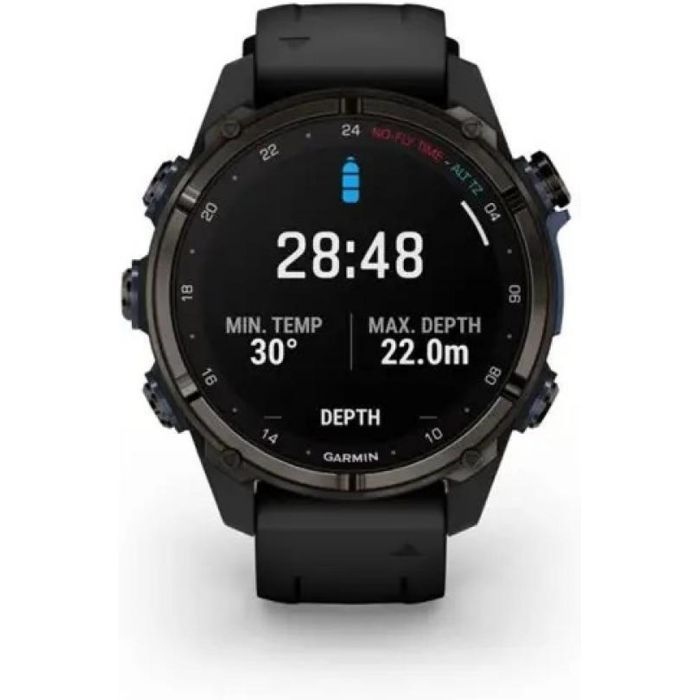 Смарт-часы Garmin Descent Mk3i, 43mm, Crbn Gry DLC Ti/Blk, Dive Computer, GPS дайвінг комп'ютер (010-02753-11) изображение 2