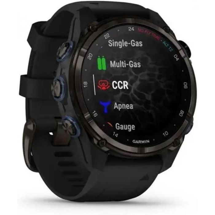 Смарт-часы Garmin Descent Mk3i, 43mm, Crbn Gry DLC Ti/Blk, Dive Computer, GPS дайвінг комп'ютер (010-02753-11) изображение 3