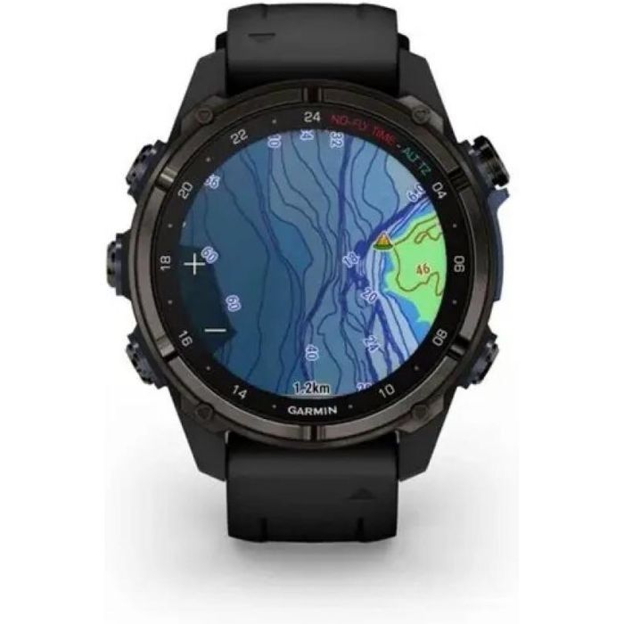Смарт-часы Garmin Descent Mk3i, 43mm, Crbn Gry DLC Ti/Blk, Dive Computer, GPS дайвінг комп'ютер (010-02753-11) изображение 7
