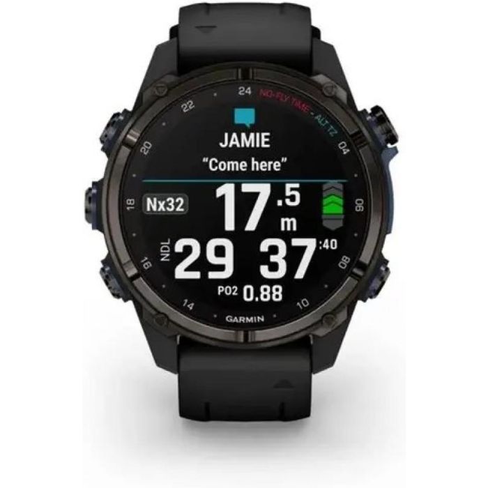 Смарт-часы Garmin Descent Mk3i, 43mm, Crbn Gry DLC Ti/Blk, Dive Computer, GPS дайвінг комп'ютер (010-02753-11) изображение 9