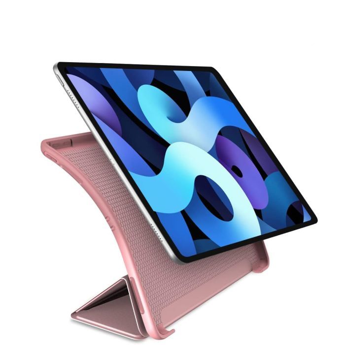 Чохол до планшета BeCover Tri Fold Soft TPU Silicone Apple iPad Air (4/5) 2020/2022 10.9" Pink (711133) зображення 3