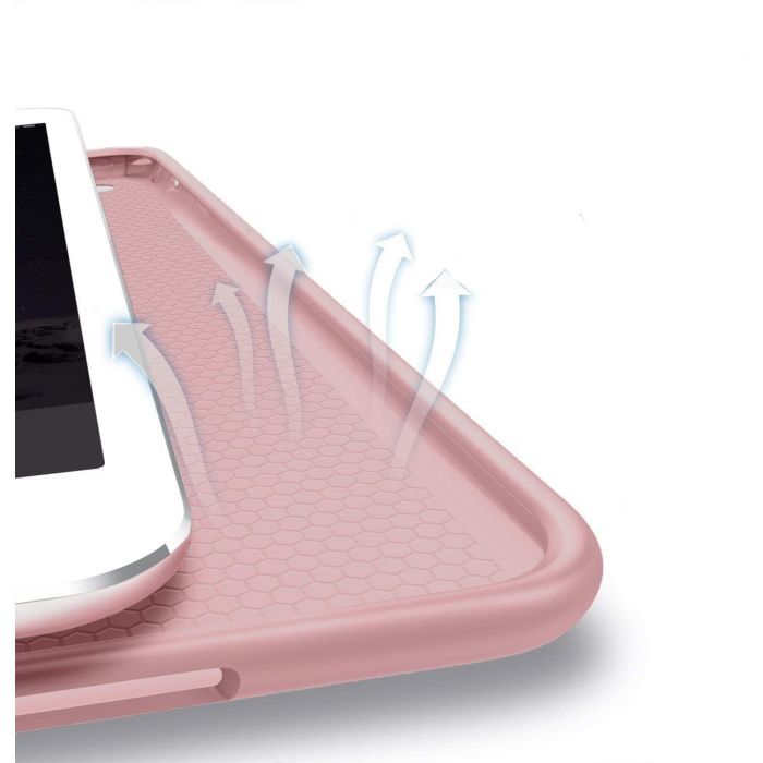 Чохол до планшета BeCover Tri Fold Soft TPU Silicone Apple iPad Air (4/5) 2020/2022 10.9" Pink (711133) зображення 5
