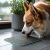 Универсальная посуда для животных WAUDOG Silicone Коврик для слизывания 19х19х1 см серый (235211) изображение 6