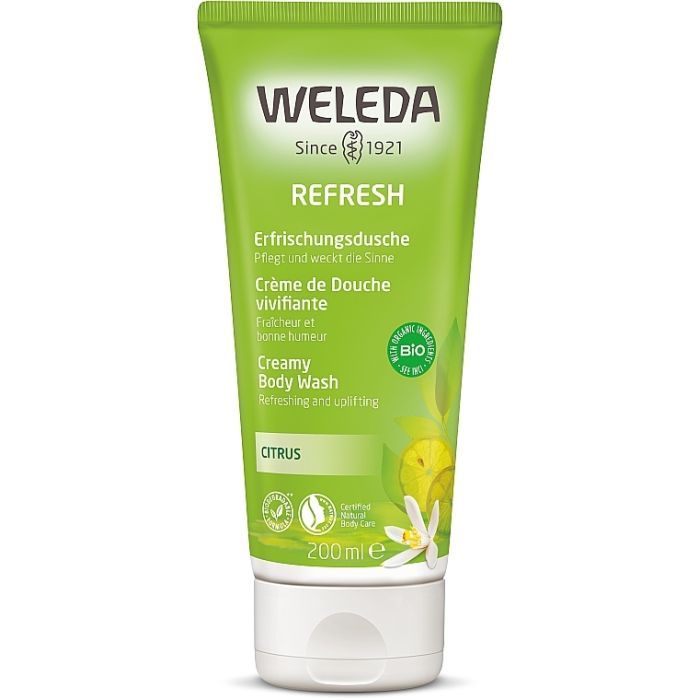 Гель для душу Weleda Citrus Creamy Body Wash 200 мл (7611916124501)