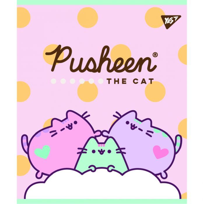 Зошит Yes А5 Pusheen 12 аркушів лінія (766808) зображення 2