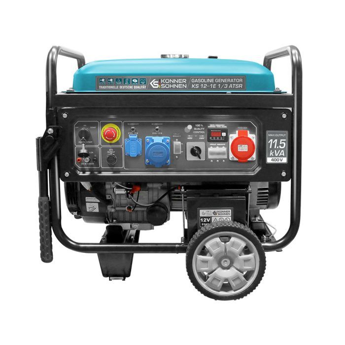 Генератор Konner&Sohnen KS 12-1E 1/3 ATSR, 230V/380V, 8.2/9.2kW, АВР (ATS), електростартер (KS12-1E1/3ATSR)