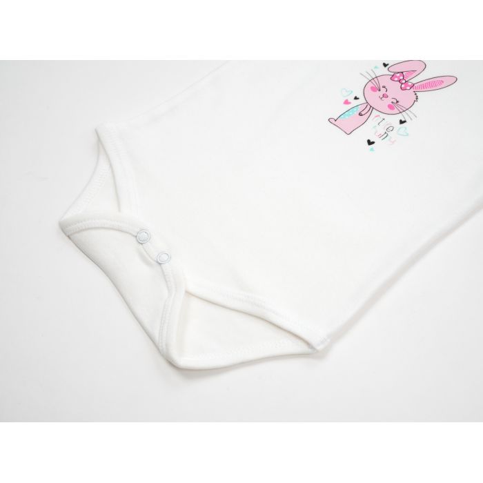 Боди детское Breeze LITTLE BUNNY (1103-86G-creampink) изображение 4
