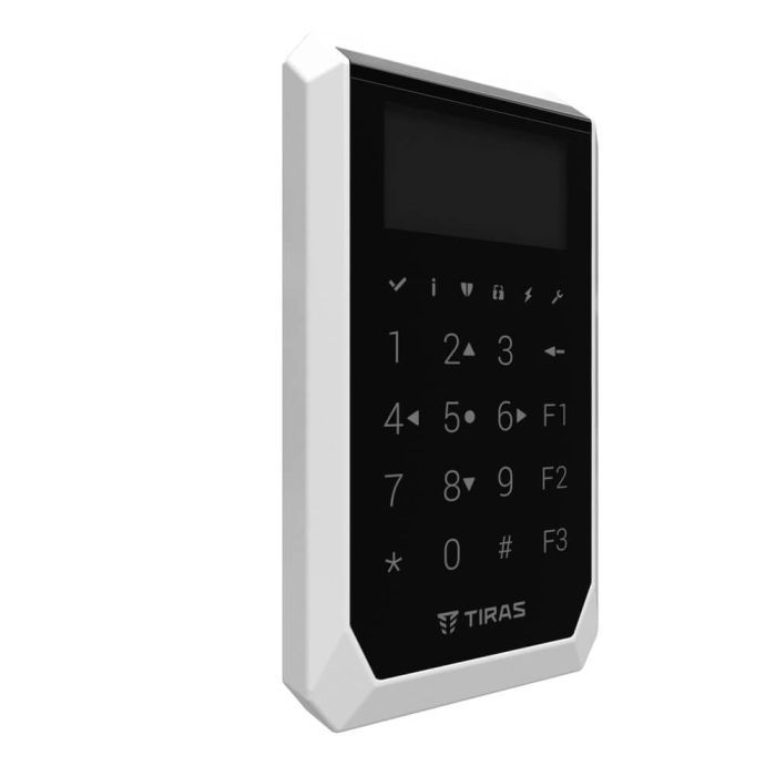 Аксесуар для охоронних систем TIRAS Technologies K-PAD OLED black зображення 3