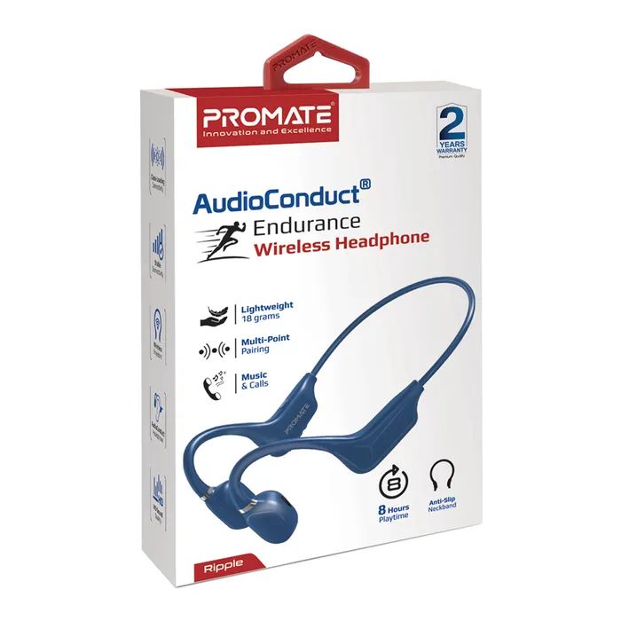 Наушники Promate Ripple Blue (ripple.blue) изображение 2