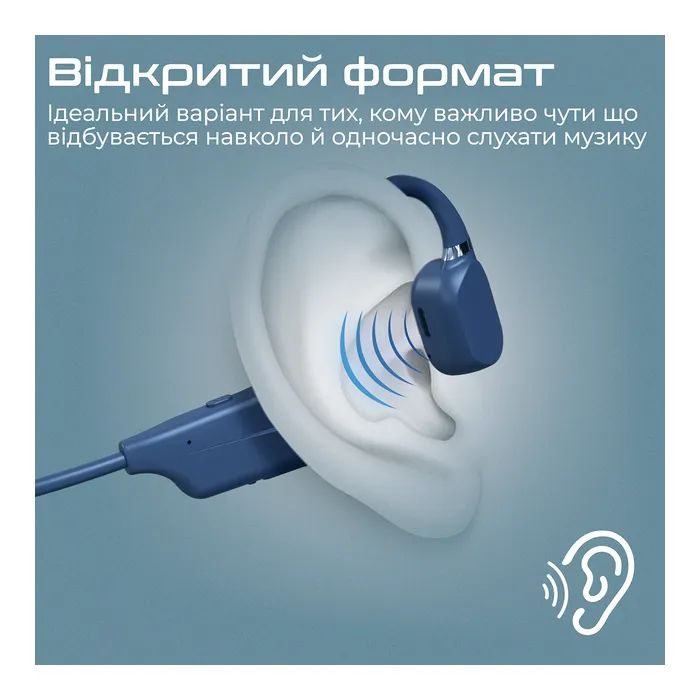 Наушники Promate Ripple Blue (ripple.blue) изображение 5