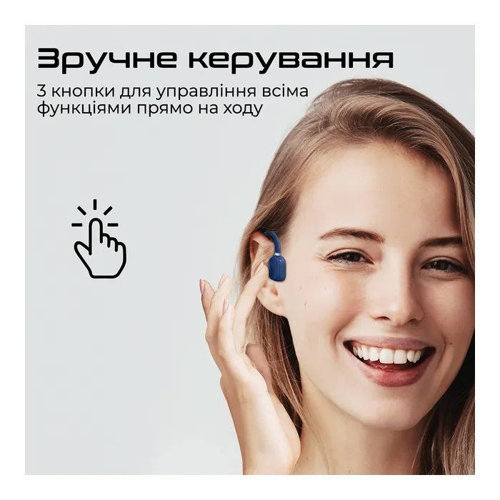 Наушники Promate Ripple Blue (ripple.blue) изображение 9