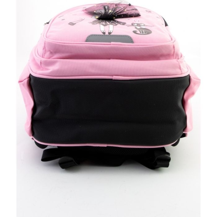 Рюкзак шкільний Maxi 15" Рожевий з чорним (MX86223) зображення 4