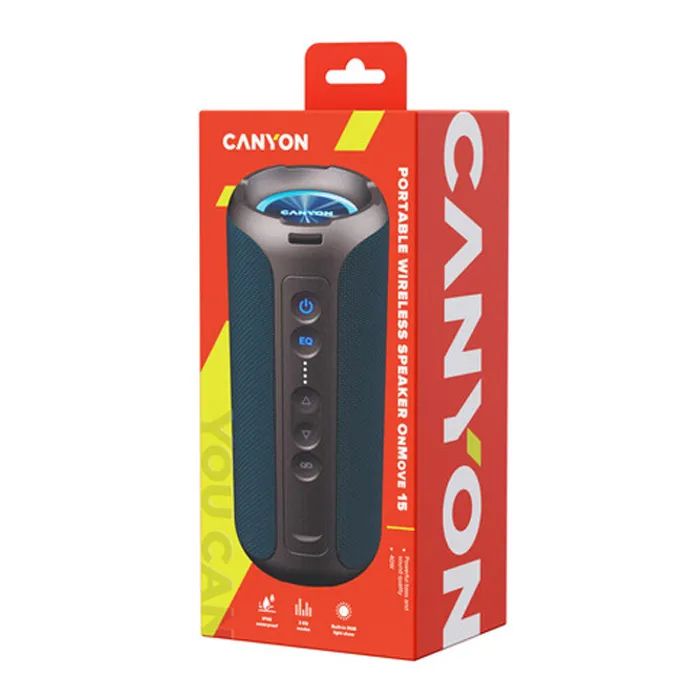 Акустическая система Canyon OnMove 15 EQ TWS IPX6 Beige (CNE-CBTSP15BG) изображение 6