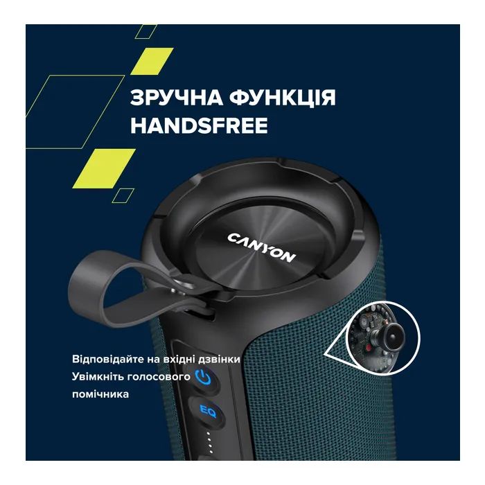 Акустическая система Canyon OnMove 15 EQ TWS IPX6 Beige (CNE-CBTSP15BG) изображение 9