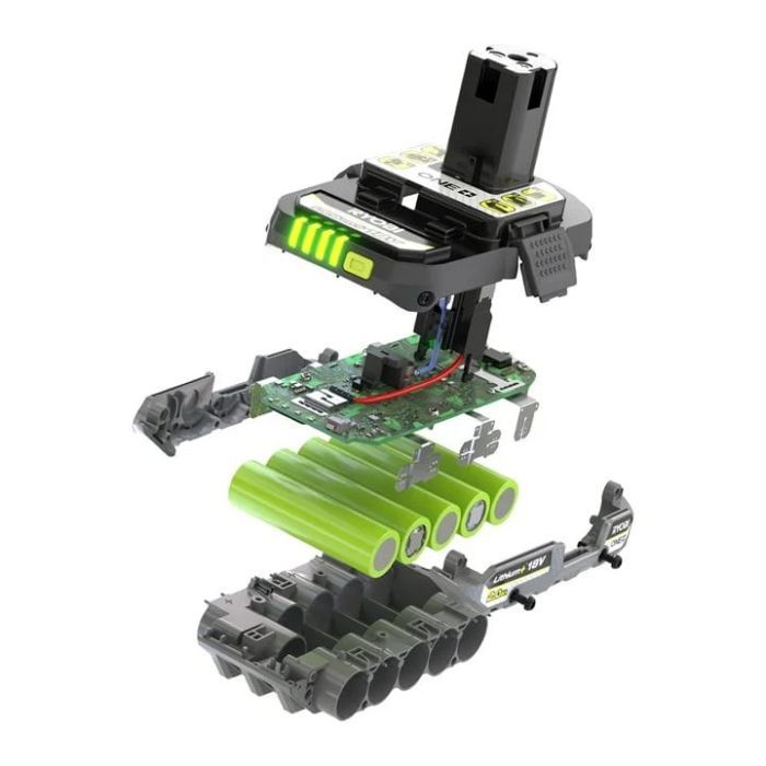 Аккумулятор к электроинструменту Ryobi ONE+ RB1820C 18V, 2Ah, 0.4кг (unpacked) (5133005052UNP) изображение 6