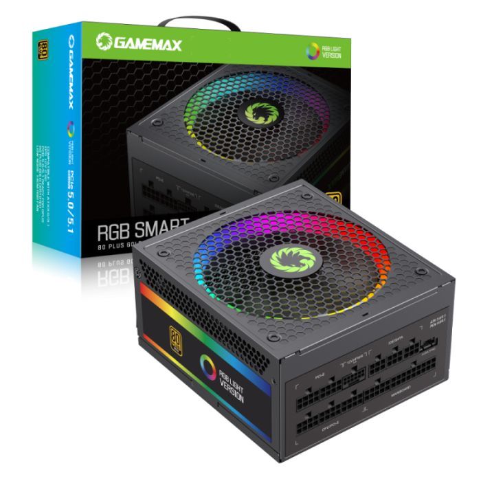 Блок питания Gamemax 750W (RGB 750 PRO (ATX3.03.1 PCIe5.0) изображение 10