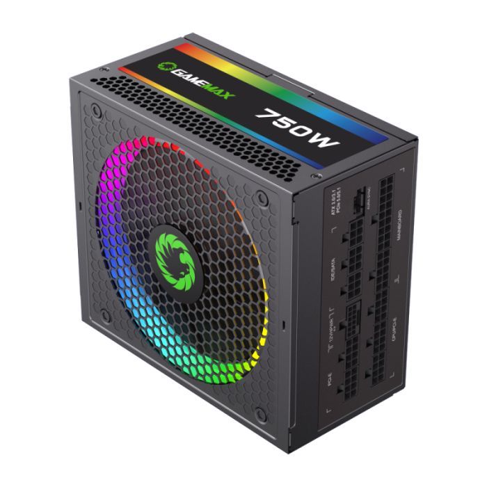 Блок питания Gamemax 750W (RGB 750 PRO (ATX3.03.1 PCIe5.0) изображение 6
