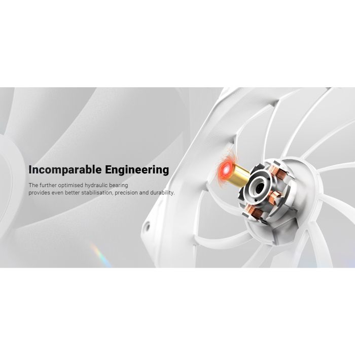 Кулер для корпуса ID-Cooling Вентилятор ID-Cooling TF-12025-Pro ARGB White (TF-12025-PRO-ARGB-WHITE) изображение 10
