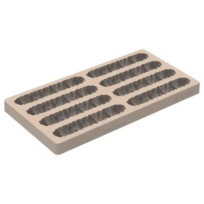 Форма для шоколада Silikomart Kit Bar Sisma 120x25 h10 мм, 117x22 h12.5, 29 мл x 8 (CH028 - KIT BAR SISMA)