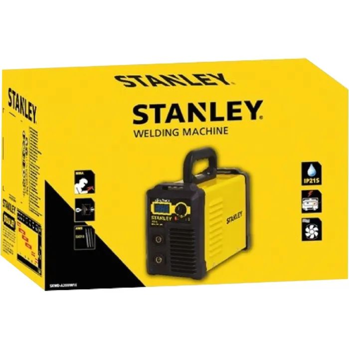 Сварочный аппарат Stanley инверторный 30-190 A, длительность нагрузки 20% (WD-A200IW1) изображение 4
