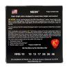 Струны для гитары DR Strings NEON Red Electric - Medium (10-46) (NRE-10) изображение 3