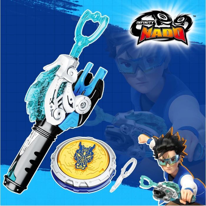 Дзига Infinity Nado VI серія Starter Pack Fury Wave Dragon Лютий Дракон (EU654111) зображення 10
