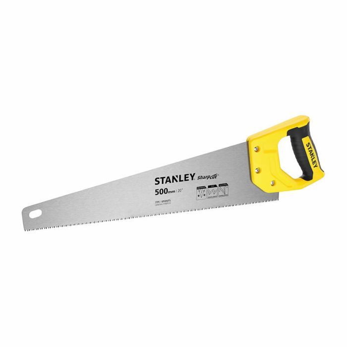 Ножівка Stanley SHARPCUT із загартованими зубами, L=500мм, 7 tpi (STHT20367-1) зображення 2