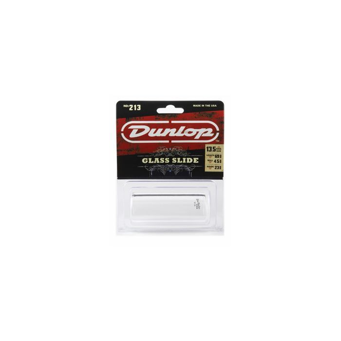 Слайдер для гитары Jim Dunlop Heavy Wall Large Glass Slide (213) изображение 3
