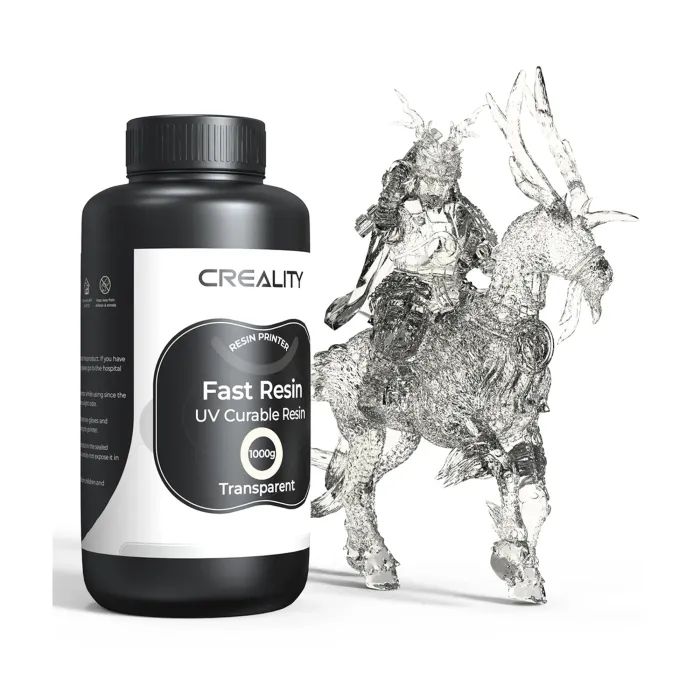 Фотополимерная смола Creality Resin, LCD Fast, 1кг, transparent (3302180006)