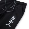 Штаны детские Cloise на тонком флисе (CL0155003-104-black|white) изображение 3