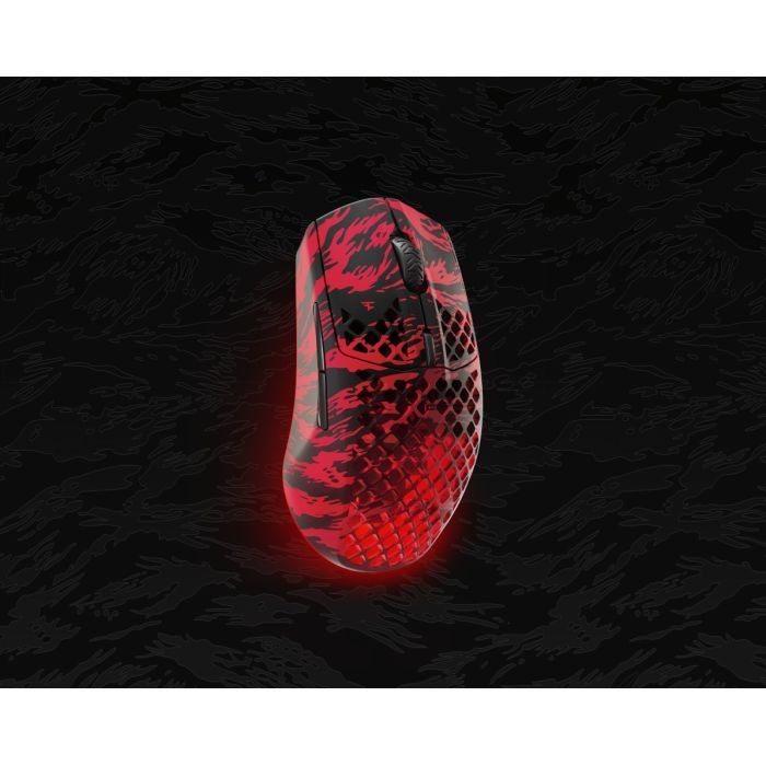 Мышка SteelSeries Aerox 3 Bluetooth RGB Faze Clan Edition Red (62609) изображение 6